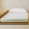 A lifestyle render of the Helix Trundle Mattress in a bedroom scene