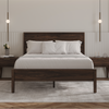 An image of the Ludlow Bed Frame and Nightstands in a bedroom scene