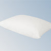 The Down and Feather pillow on a light blue background