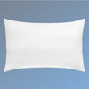 The Dream Pillow on a blue background