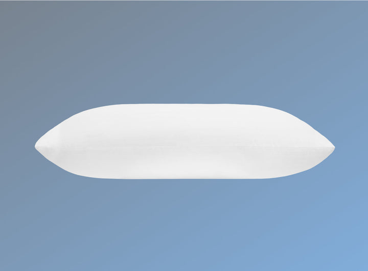The Dream Pillow on a blue background