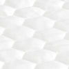 A closeup of the GlacioTex Mattress Protector showing cooling fabric 